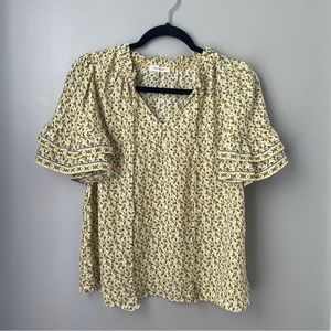 Max Studio Ruffle Top